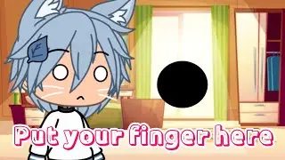 Put your finger here