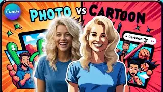 Cartoonize Your Photos With Canva (EASY & FREE)