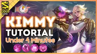 4-Minute Kimmy Tutorial in the Gold Lane || (MLBB S37) 2025