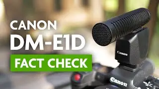 Why I love the mic that everyone hates // Canon DM-E1D review