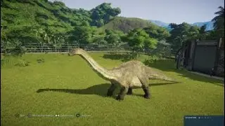 Jurassic World Evolution Apatosaurus Wetland pattern