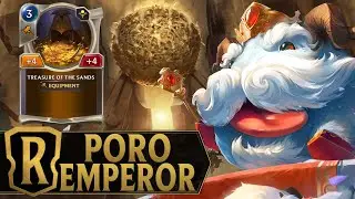 SHURIMA, YOUR KING HAS RETURNED !!! - Poro King Deck - Legends of Runeterra