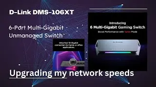 Unboxing and Review: D-Link DMS-106XT Multi-Gigabit Switch with RGB Lighting and Turbo Mode!