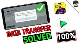 How to solve not logged in to google play games efootball mobile (data transfer problem solving)