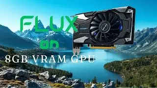Run FLUX using a GPU with 8GB VRAM