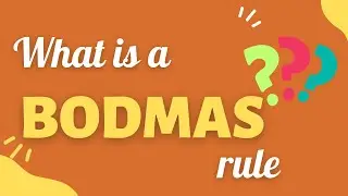Master the BODMAS Rule: Order of Operations Simplified with Examples! Expound it | JJ World