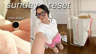 VLOG // SUNDAY RESET, SHOPPING, NEW RUNNING WATCH