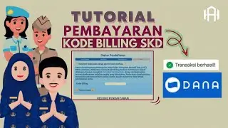 CARA MEMBAYAR KODE BILLING SKD SEKOLAH KEDINASAN - LEWAT APLIKASI DANA