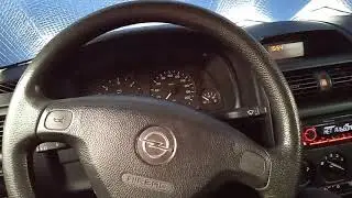 Как включить свет в автомобиле Opel Astra G