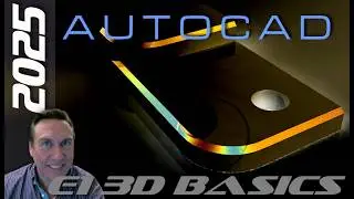 AutoCAD 2025 | 3D Solids and 2D Parametric Drawing Tutorial for Beginners | E1