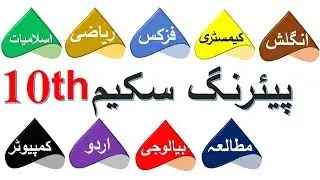 10th Class All Classes Pairing Scheme, Phy, Chem, Math, Bio,I.St, Urdu,S.St, Computer -