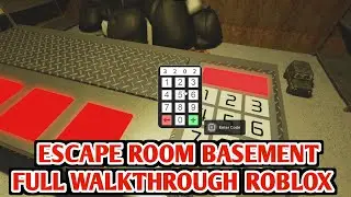 ESCAPE ROOM Basement | Full Walkthrough | How To Escape From Basement In ESCAPE ROOM Roblox (2024)