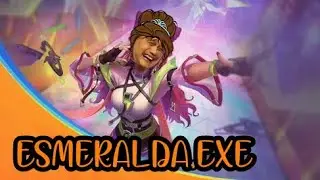 esmeralda exe dengan skin sparkle (mobile legends bang bang)
