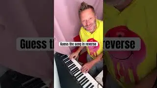 Guess the song in reverse on piano! #piano #pianist #shorts
