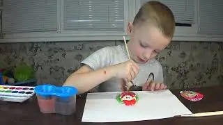 дед мороз из гипса