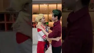 What are Harley Quinn and the Joker looking at again？