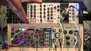 Synthrotek Eurorack Modular APC - Atari Punk Console with 2 Cv inputs - Prototype DEMO