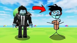 Becoming What I DRAW in Roblox..