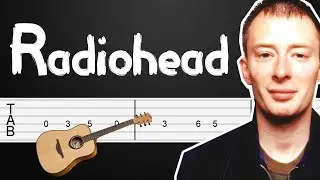 High And Dry - Radiohead Guitar Tutorial, Guitar Tabs, Guitar Lesson
