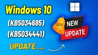 Fix Update KB5034685 / KB5034441 Not Installing Or Pending Process In Windows 10 By KING SOFTWARE