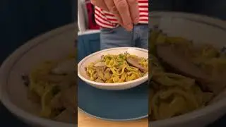 Tajarin ai funghi porcini clicca qui sopra per la ricetta!🍄 #recipe #food #pasta