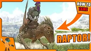 HOW TO TAME A RAPTOR | ARK How To Tame Series