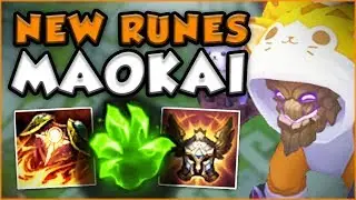IS IT EVEN POSSIBLE TO KILL MAOKAI WITH THESE NEW RUNES!?! SEASON 8 MAOKAI TOP - League of Legends