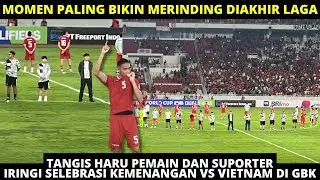 ANTHEM TIMNAS! MOMEN PALING BIKIN MERINDING DIAKHIR LAGA, BEGINI TANGIS HARU PEMAIN SUPORTER TIMNAS