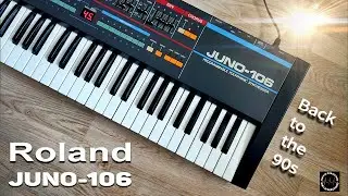 Roland Juno-106 Synthesizer - 90s Chillout