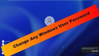 Change any Windows user password.