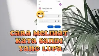 Cara melihat kata sandi Instagram yang lupa