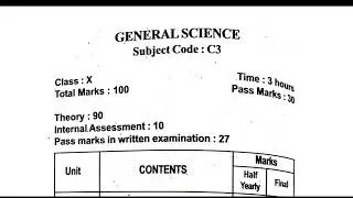 HSLC Exam 2023 Syllabus with PDF | Class 10 | Seba Class X Syllabus  | HSLC 2023 EXAM SYLLABUS