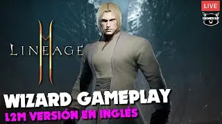 (live) Lineage 2M - Probando un wizard para sacar adena ^_^ | PC Gameplay