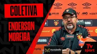 COLETIVA DE ENDERSON MOREIRA (SPORT x AVAÍ)