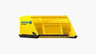 Steel Edge Sno Pusher - Skid Steer Model