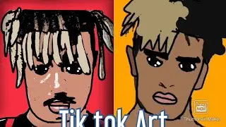 Tiktok Art complination (XXXtentacion - Juice wrld - Spiderman - Lil peep)