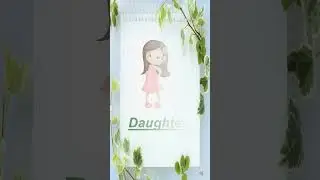 Family Relationship vocabulary #english #shorts