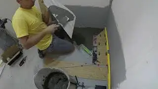 ДОМ С НУЛЯ - 3. Душевая из плитки без поддона