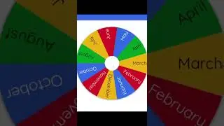If the wheel lands on your BIRTHDAY MONTH your out PART 2