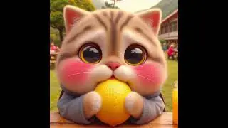 Cute cat eating expression #catlover #cat