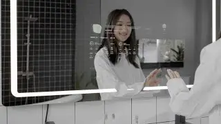 The new smart mirror based on Android 11, the most leading one in the world