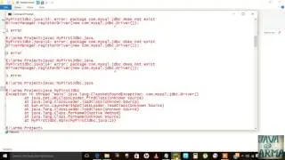 java database connectivity (jdbc)-establishing connection