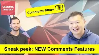 Sneak Peek: NEW Comments Features!