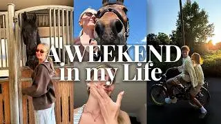 A weekend in my life - lots of time with my flatmates, reconnecting with nature & my brother runn...