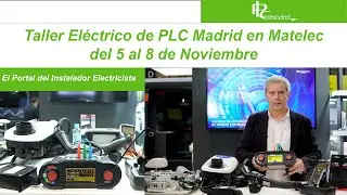 Taller eléctrico de  PLC Madrid en Matelec 2024 Medidas eléctricas reglamentarias en BT