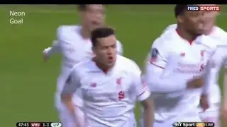Хитрый гол Коутиньо / Goal Philippe Coutinho