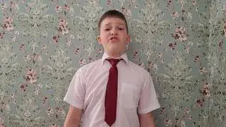 Трубников Тимофей читает стих о войне Балада