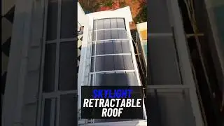 Megavent's Skylight Retractable Roof–  India- www.megavent.co.in