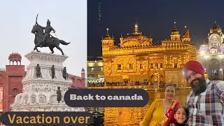 Vlogging after long time| Vacation over| Back from India to Canada| Vlog 112| WinnipegWale Sardarji