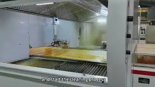 Quick color change system - live shot